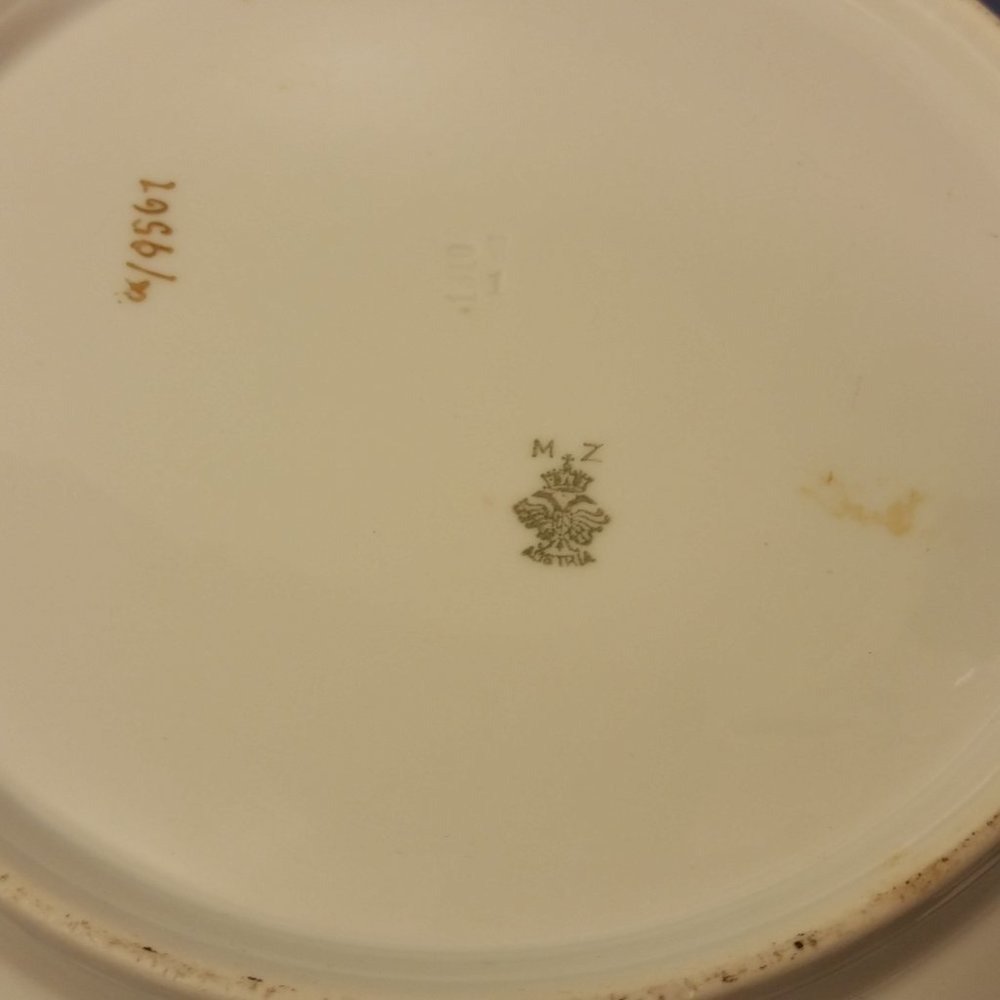 M Z Austria Porcelain Berry  Bowls Set - Picture 10 of 11